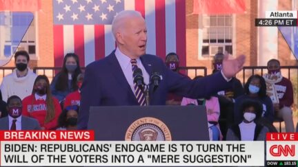 Joe Biden voting rights speech in Georgia