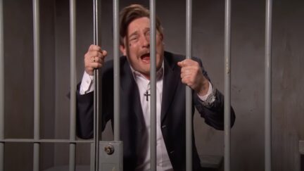 Jimmy Kimmel's Mike Lindell Impersonator calls in from prison