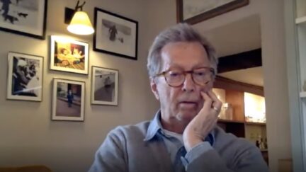 Eric Clapton says vaccinated people are under 'hypnosis' on ' The Real Music Observer'