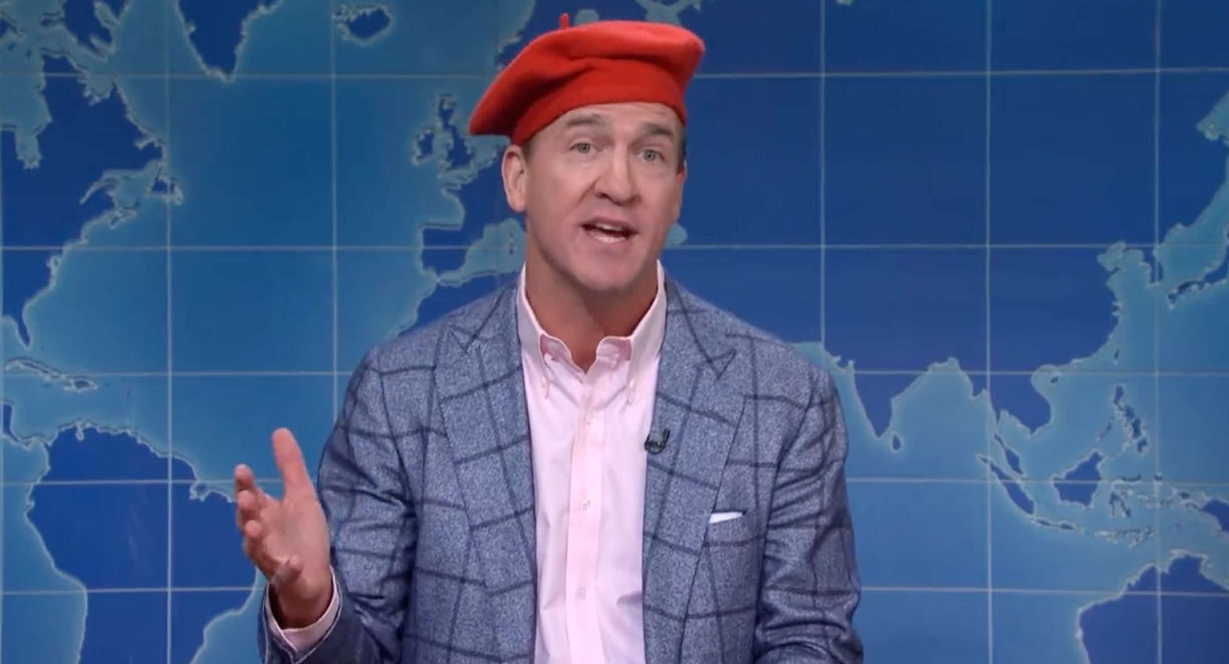 VIDEO: Peyton Manning SNL Sketch on Emily in Paris
