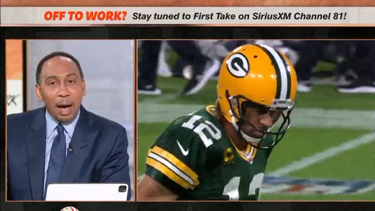Stephen A. Smith has a man crush on Aaron Rodgers