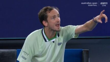 Daniil Medvedev has stunning meltdown during Australian Open
