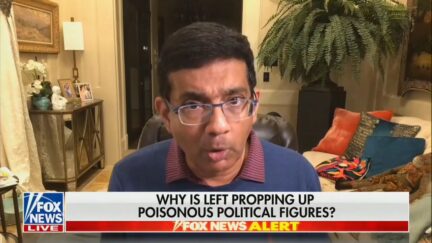 Dinesh D'Souza Shamelessly Attacks Capitol Police Using 'Massive Amounts of Force Against Unarmed Trump Supporters' on Jan 6th