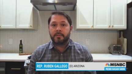 Ruben Gallego on MSNBC on Jan. 23