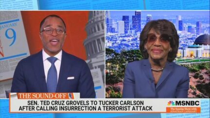 MSNBC Host Tees Up Maxine Waters to Dunk on GOP Soundbites