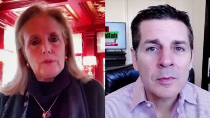 Debbie Dingell Dean Obeidallah split image