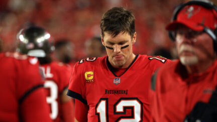 Tom Brady shares funny alert before Super Bowl LVI