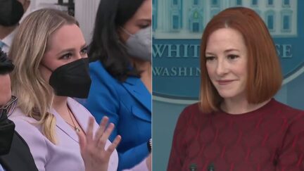 Jacqui Henrich Jen Psaki 2-15 split image