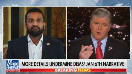 Sean Hannity and Kash Patel being wrong