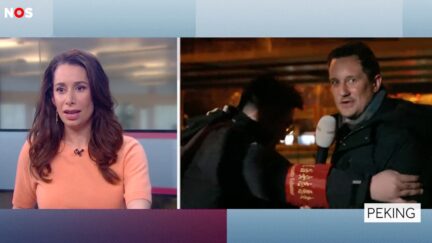 Sjoerd den Daas, the Greater China/East Asia correspondent, for the Dutch public broadcaster NOS, got pulled aside by Chinese officials