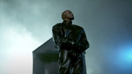 Kanye West at Donda 2 listening party