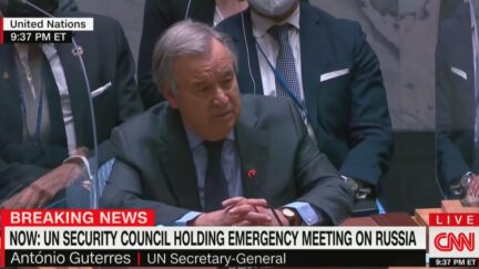Antonio Guterres pleads with Putin
