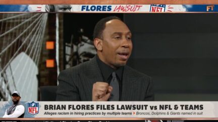 Stephen A. Smith calls on Black athletes to support Brian Flores