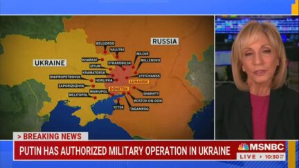 Andrea Mitchell on Feb. 23