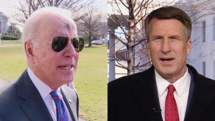 Biden Shuts Down Anti-Abortion Reporter Owen Jensen Confronting Him About Abortion on WH Lawn