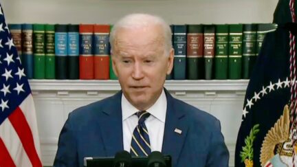 Biden Warns 'Russia Would Pay a Severe Price if They Use Chemical Weapons' When Asked About Military Response