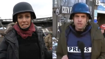 Clarissa Ward CNN Trey Yingst Fox News