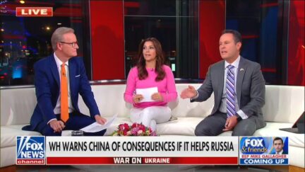 Brian Kilmeade Snaps at Rachel Campos-Duffy For Blaming US For Russian Invasion: ‘We Did Not Provoke the War’