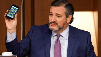 Ted Cruz Caught Checking His Mentions On Twitter