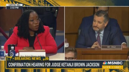 Cruz questions KBJ on CRT