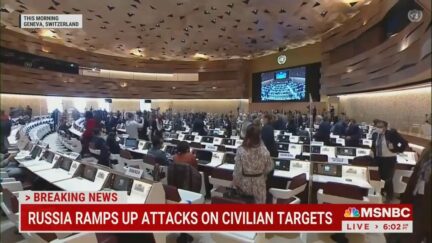 Diplomats walk out of Sergey Lavrov's speech before UN Human Rights Council on March 1