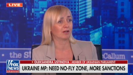 Oleksandra Ustinova on Fox News