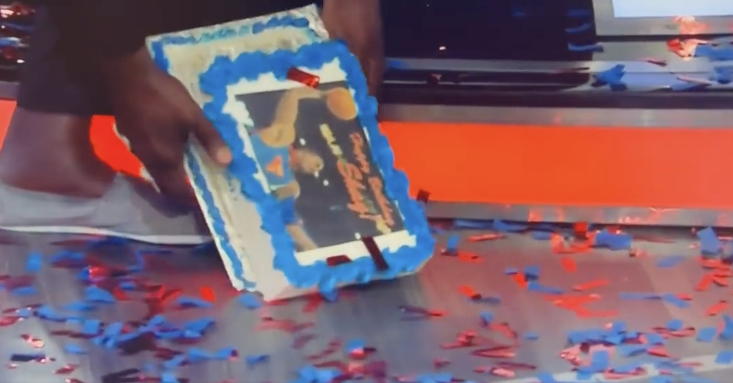 WATCH: Shaq Tosses Dwight Howard Themed Birthday Cake In Disgust