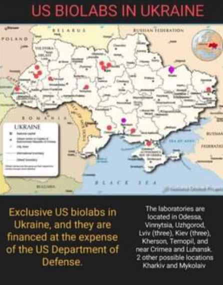 sketchy Ukraine bio lab graphic