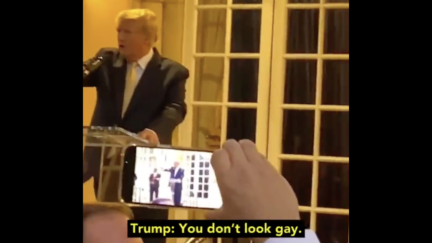 Donald Trump tells supporter he doesn't 