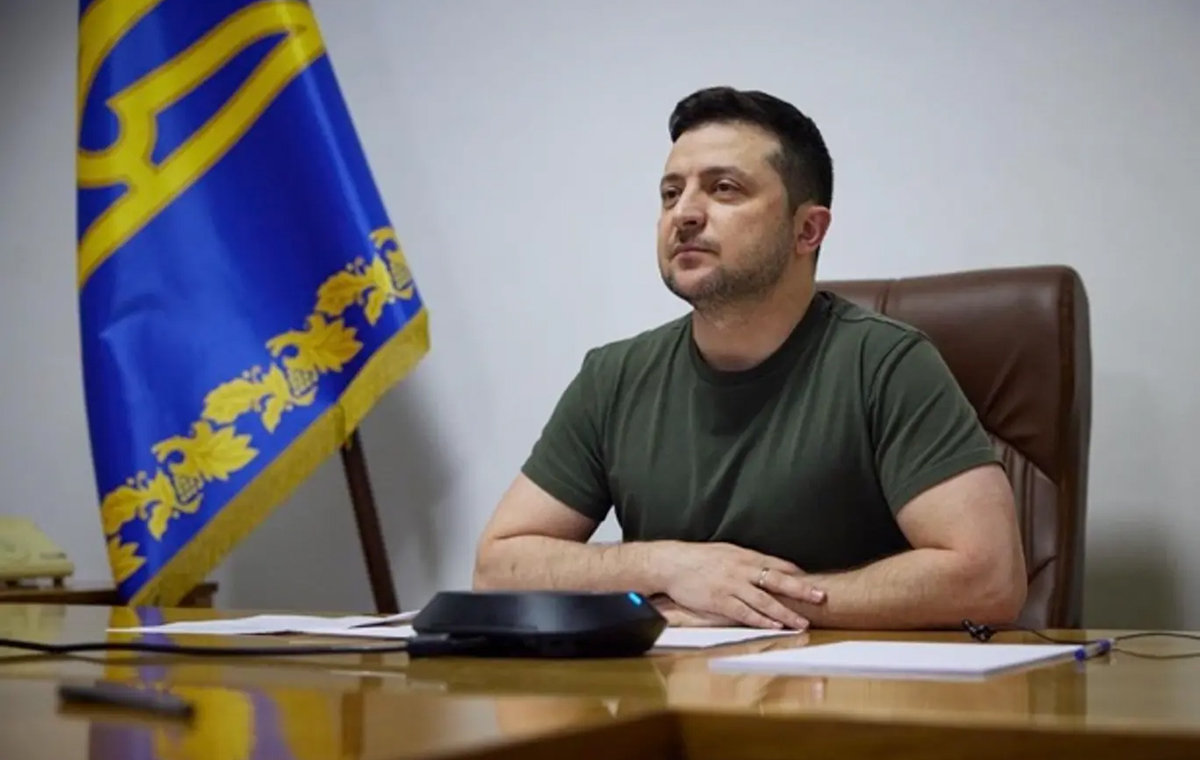 Zelenskyy shared photo of Zoom call with US lawmakers