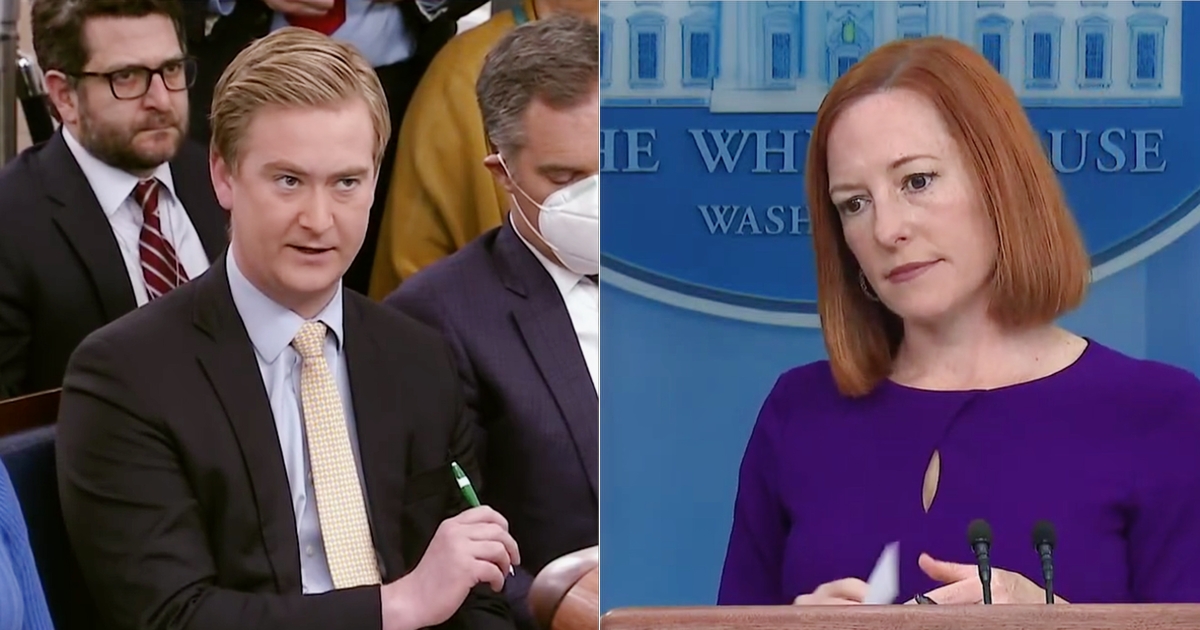 Fox News' Peter Doocy Notes 'A Lot' of Hunter Biden Stories 'Surfacing,' Asks Psaki if President Would Support 'A Special Counsel'