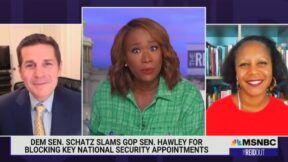 Joy Reid slams Josh Hawley