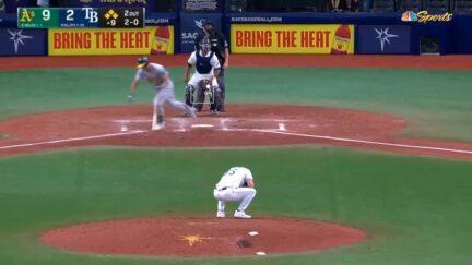 Brett Phillips gives up grand slam