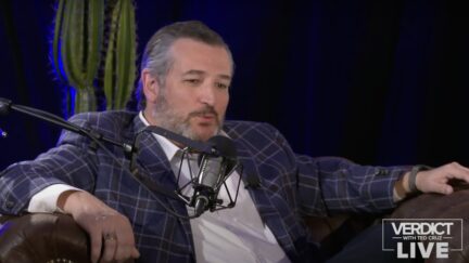 Ted Cruz answers questions at Yale University