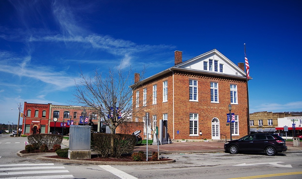 Courthouse in Livingston, Tennessee