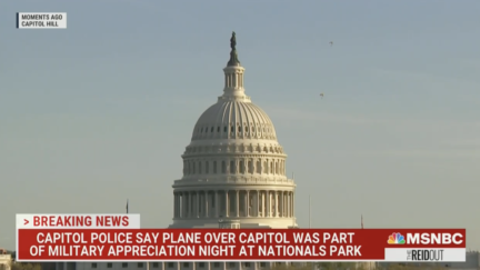 Plane Dropping Parachutists Into Nationals Park Prompts Evacuation of Capitol Hill