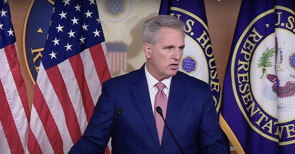 Trump Says McCarthy's Tough Talk Is Just Talk