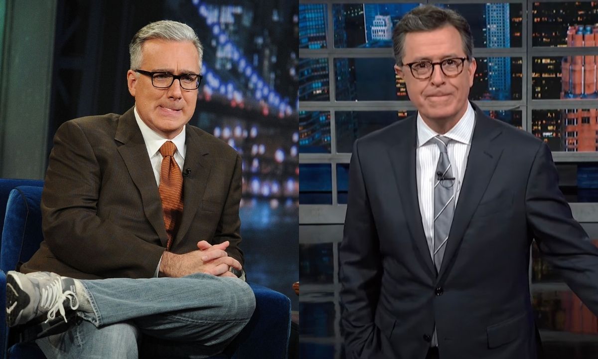 Keith Olbermann Trashes Stephen Colbert Doing 'Tedious Jokes' Instead of Having 'Guts' to Get Mulvaney Fired