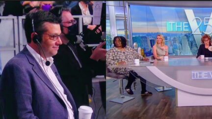 1 The View Control Room Hits the Swear Button a Little Too Late When Behar Rips 'Dumb Sht' Trump Tweets split