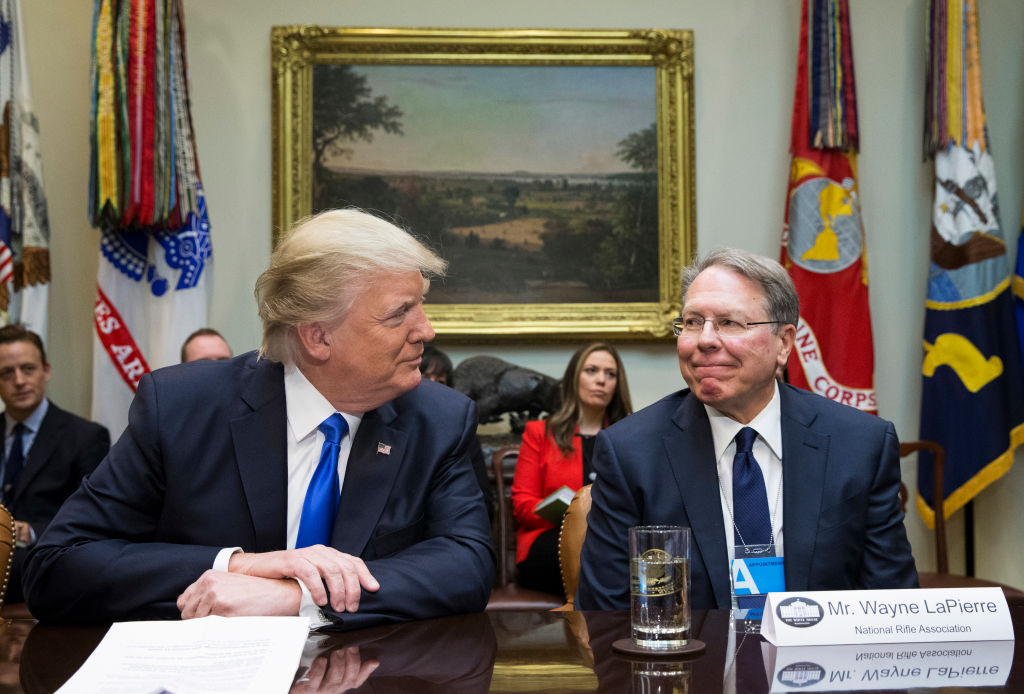 donald trump and wayne lapierre