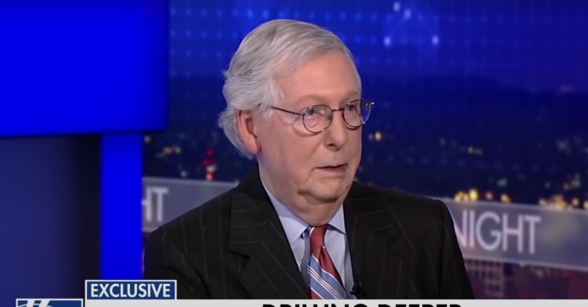 McConnell Embraces Trump's 'Old Crow' Insult