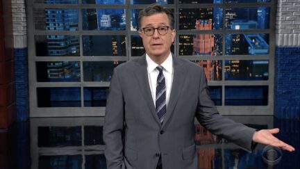 Colbert rips Trump on Late Show