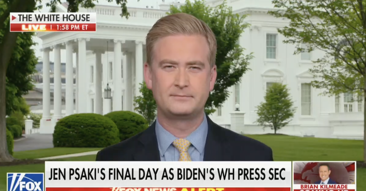 Peter Doocy Praises Psaki on Last Day in Office