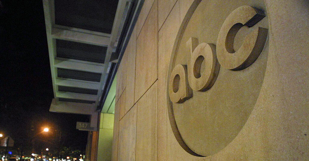 ABC logo on building