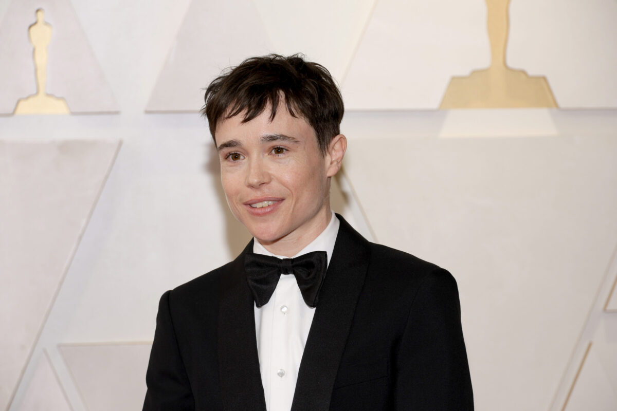 Elliot Page at 94th Annual Academy Awards - Arrivals