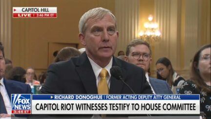 Richard Donoghue Testifying that Trump Tried to Steal the Election