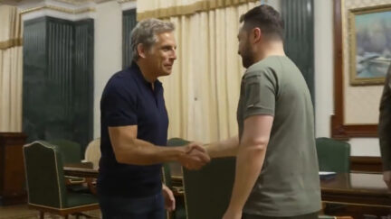 Ben Stiller Meets with Zelensky in Ukraine