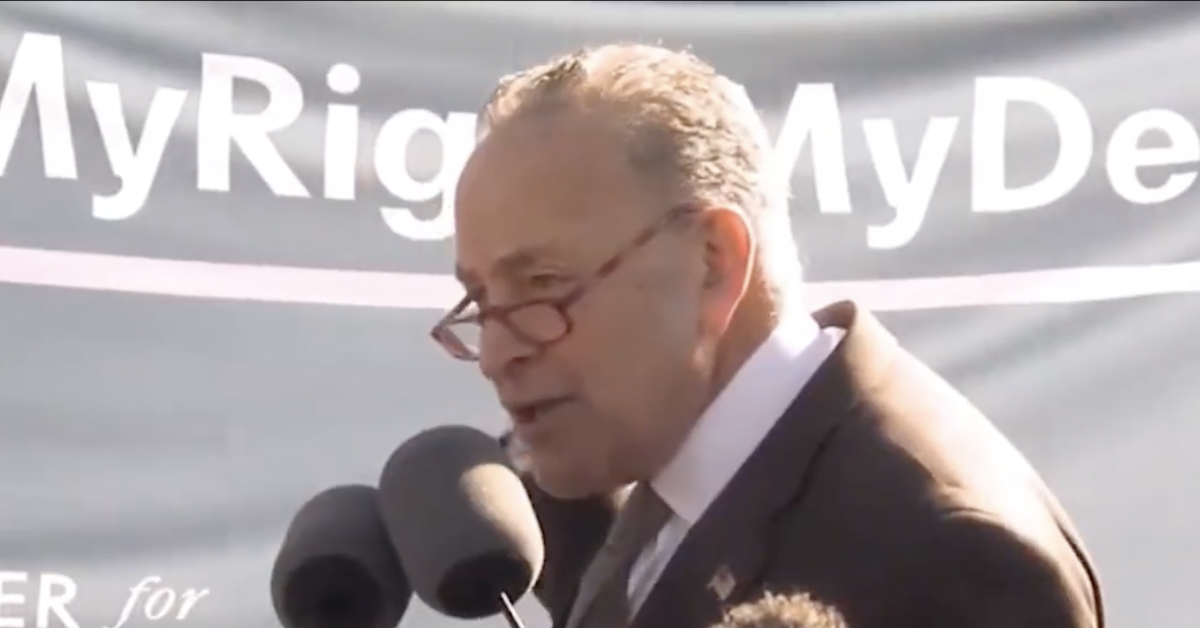 Republicans Highlight Schumer 'Pay the Price' Video After Man Arrested Outside Kavanaugh's Home