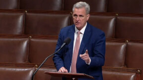 Kevin McCarthy Says Pelosi Is 'Jeopardizing Lives' by Delaying Supreme Court Security Expansion