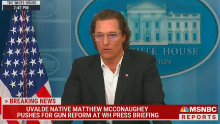 Matthew McConaughey Calls for New Gun Laws